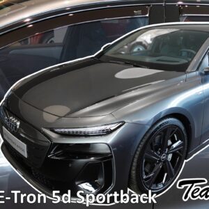 Heko Heko - Ανεμοθραύστες για Audi A6 E-Tron 5 Doors Sportback (έκδοση με καθρέπτες) 2024+ Σετ Αυτοκινήτου Απο Εύκαμπτο Φιμέ Πλαστικό - 4 τεμ. (ΑΝΕΜ.SET10299)