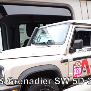 Heko Heko – Ανεμοθραύστες Παραθύρων για Ineos Grenadier SW 5πορτο 2022 > (Εμπρός & Πίσω) – 4 Τεμ. (ANEM.SET10703)