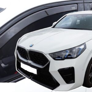 Heko Heko - Ανεμοθραύστες για BMW IX2 5 Doors 2023+ Σετ Αυτοκινήτου Απο Εύκαμπτο Φιμέ Πλαστικό - 4 τεμ. (ΑΝΕΜ.SET11011-1)