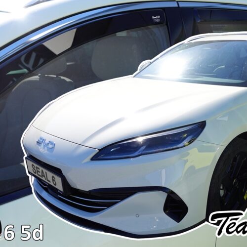 Heko Heko – Ανεμοθραύστες για Byd Seal 6 5 Doors 2024+ Σετ Αυτοκινήτου Απο Εύκαμπτο Φιμέ Πλαστικό – 4 τεμ. (ΑΝΕΜ.SET11317)