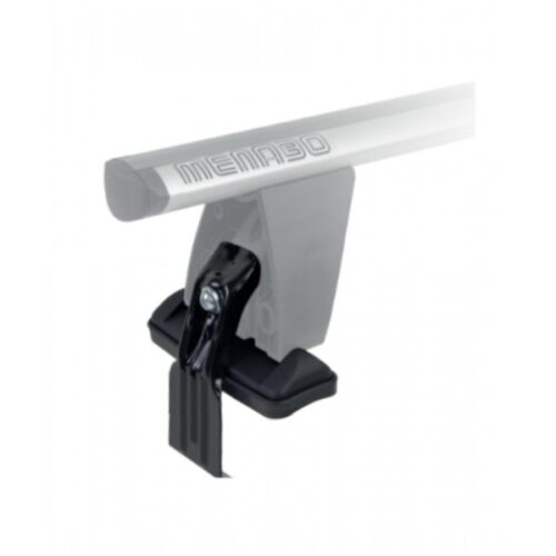 Menabo Menabo – Σετ Άκρα (Πόδια) Kit Type G για Μπάρες Οροφής Delta Black / Silver – 1 Σετ (15990/MB)