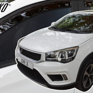 Heko Heko - Ανεμοθραύστες Παραθύρων Για DR 3 2018 > 2022 5πορτο υλικό Acrylic Χρώμα Φιμέ - 4 τεμ. (ΑΝΕΜ.SET29136)