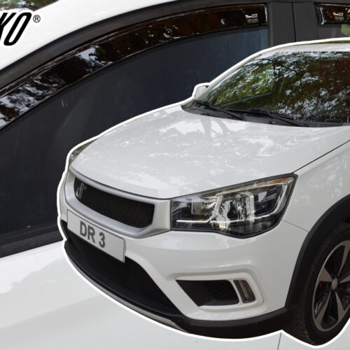 Heko Heko – Ανεμοθραύστες Παραθύρων Για DR 3 2018 > 2022 5πορτο υλικό Acrylic Χρώμα Φιμέ – 4 τεμ. (ΑΝΕΜ.SET29136)