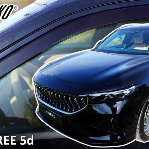 Heko Heko – Ανεμοθραύστες για Voyah Free 5 Doors 2021+ Ζευγάρι Απο Εύκαμπτο Φιμέ Πλαστικό – 2 τεμ. (ΑΝΕΜ.29139)