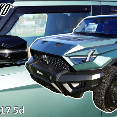 Heko Heko – Ανεμοθραύστες Παραθύρων για M-Hero 917 5πορτο 2023 > (Εμπρός & Πίσω) – 4 Τεμ. (ANEM.SET29142)