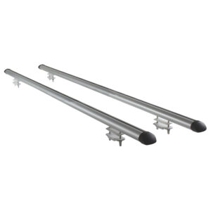 Menabo Menabo – Μπάρες Οροφής Αλουμινίου Raven 120cm με Κλειδί για Τύπου SW για Ασφαλή Μεταφορά Φορτίου – 2 Τεμ. (3820/MB)