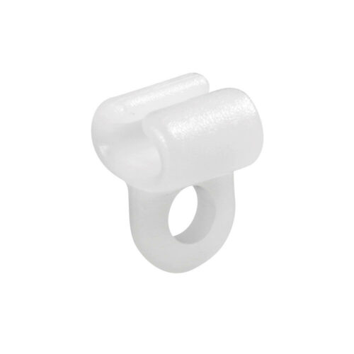 Lampa Lampa – Γαντζάκια Κουρτίνας Φορτηγού G-9 για Σιδηρόδρομο Τύπου Υ από Πλαστικό σε Λευκό Ημιδιάφανο Χρώμα με Διαστάσεις 7.5x10x14.5 mm – 25 τεμ. (L9711.4)