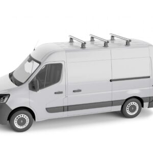 Menabo MENABO Πλήρες Σετ με Τρεις (3) Μπάρες Οροφής Αλουμινίου Airdyn και Άκρα Τοποθέτησης για FORD Transit VIII Custom (L1.L2) Επαγγελματικό Όχημα - 3 τεμ. (3x10920/MB+3x13570/MB)