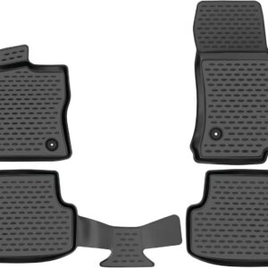 Novline Novline - Πατάκια σε Σκαφη Element 3D για VW Golf VII SportWagon (AU) 04/2013 > 2020 5πορτο από TPE Λάστιχο σε Μαύρο Χρώμα - 4 τεμ. (ELEMENT3D5156210K/NV)