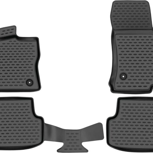 Novline Novline – Πατάκια σε Σκαφη Element 3D για VW Golf VII SportWagon (AU) 04/2013 > 2020 5πορτο από TPE Λάστιχο σε Μαύρο Χρώμα – 4 τεμ. (ELEMENT3D5156210K/NV)