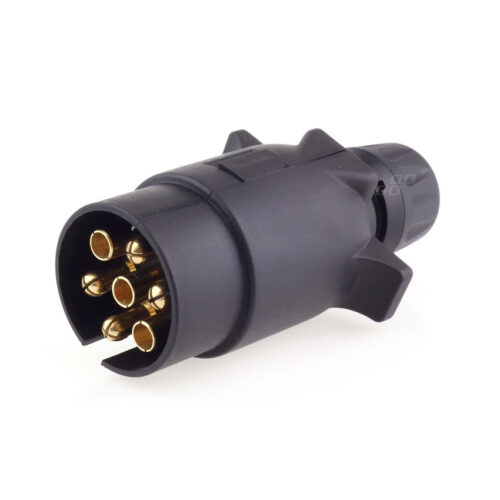 Amio Amio – Πρίζα Κοτσαδόρου 7 Pin Αρσενική με Βίδα για Αξιόπιστη Σύνδεση Ρυμουλκούμενου και Σταθερή Επαφή Φωτισμού – 1 Τεμ. (02144/AM)