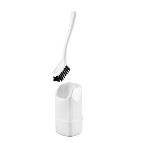 Lampa Lampa – Πιγκάλ Καθαρισμού Λεκάνης Πλαστικό Toilet Brush σε Λευκό Χρώμα με Διαστάσεις 79x68x160 mm – 1 Τεμ. (L4070.5)