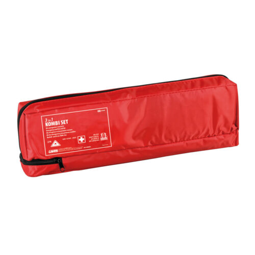 Lampa Lampa – Σετ Οδικής Βοήθειας Kombi 3 σε 1 DIN 13164 (Φαρμακείο – Τρίγωνο – Γιλέκο) Διαστάσεις Σετ 44x16x6,5 cm – 1 Τεμ. (L6696.6)