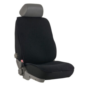 Race Axion Race Axion - Πλατοκαθίσματα για Εμπρόσθια Καθίσματα με Universal Εφαρμογή από Πετσέτα (70% Βαμβάκι / 30% Πολυεστέρας) σε Μαύρο Χρώμα - 2 Τεμ. (PLAT.60020-RXLY)