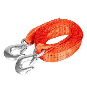 Amio AMiO - Ιμάντας Ρυμούλκησης Tow Rope 35 mm 3000 kg 5 m με Γάντζους και Ασφάλεια Hook+Hook - 1 Τεμ. (02011/AM)