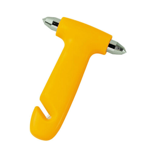 Lampa Lampa – Θραύστης Τζαμιού με Κοπτικό Ζώνης 2 σε 1 Emergency Escape Tool σε Κίτρινο Χρώμα – 1 Τεμ. (L4807.0)