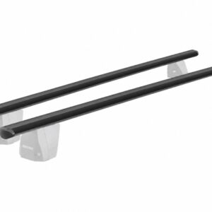 Menabo ΜΠΑΡΕΣ ΟΡΟΦΗΣ ΑΛΟΥΜΙΝΙΟΥ DELTA L BLACK 141 cm ΣΕ ΜΑΥΡΟ ΧΡΩΜΑ ΓΙΑ ΑΠΛΗ ΟΡΟΦΗ MENABO - 2 ΤΕΜ.