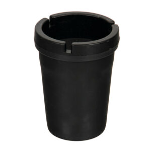 Lampa Lampa - Σταχτοδοχείο / Τασάκι Αυτοκινήτου Ashtray Cup Κλειστό με Υποδοχή για Τσιγάρο σε Μαύρο Χρώμα - 1 Τεμ. (L6546.5)