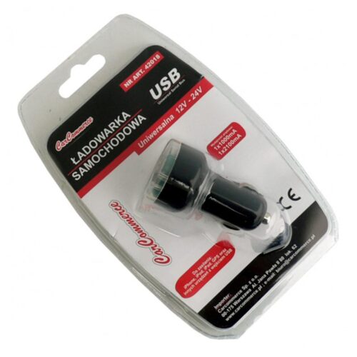 CarCommerce ΦΟΡΤΙΣΤΗΣ ΑΝΑΠΤΗΡΑ 12/24 V – 3100 mA ΜΕ 2 ΘΥΡΕΣ USB (ΛΕΥΚΟ)
