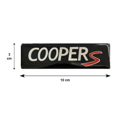 Race Axion MINI COOPER S ΣΗΜΑΤΑ ΒΙΔΩΤΑ 10x3cm ΕΠΟΞ. ΡΥΤ. (ΥΓΡΟ ΓΥΑΛΙ) ΜΑΥΡΟ/ΧΡΩΜΙΟ/ΚΟΚΚΙΝΟ ΓΙΑ ΠΑΤΑΚΙΑ – 2 ΤΕΜ