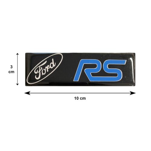 Race Axion FORD RS ΣΗΜΑΤΑ ΒΙΔΩΤΑ 10x3cm ΕΠΟΞ. ΡΥΤΙΝΗΣ (ΥΓΡΟ ΓΥΑΛΙ) ΜΑΥΡΟ/ΧΡΩΜΙΟ ΓΙΑ ΠΑΤΑΚΙΑ – 2 ΤΕΜ.