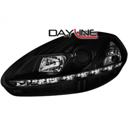 FIAT GRANDE PUNTO 05-08 BLACK DAYLINE