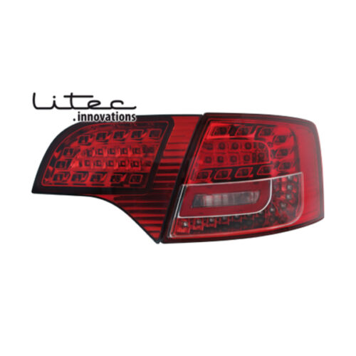 AUDI A4 AVANT B7 04-08 LITEC RED+LED