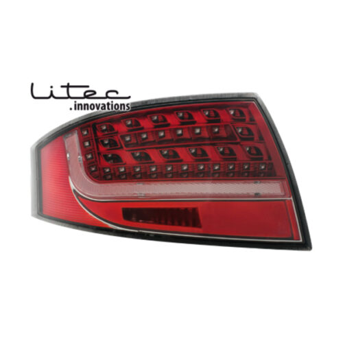 AUDI TT 98-05 LITEC  RED/CRYSTAL+LED