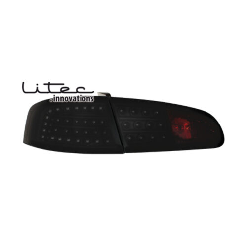 SEAT IBIZA 6L 02/02-08 LITEC BLACK/SMOKE+LED