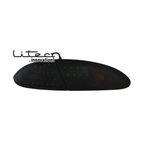 SEAT LEON 05-09 LITEC BLACK/SMOKE+LED