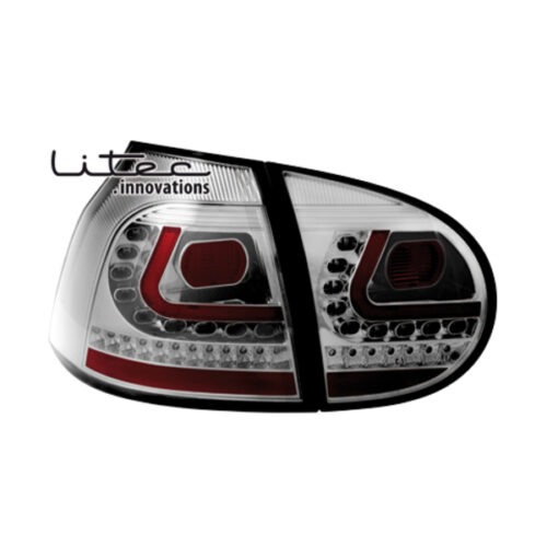 VW GOLF 5 03-09 LITEC CHROME+LED