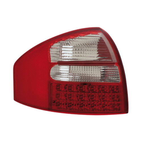 AUDI A6 4B 97-04 RED/CRYSTAL+LED
