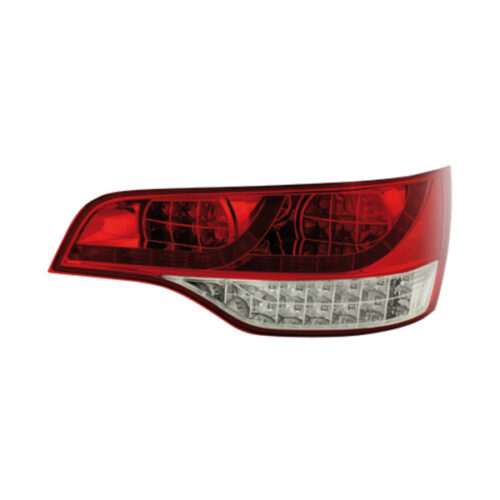 AUDI Q7 05-09 RED/CRYSTAL+LED