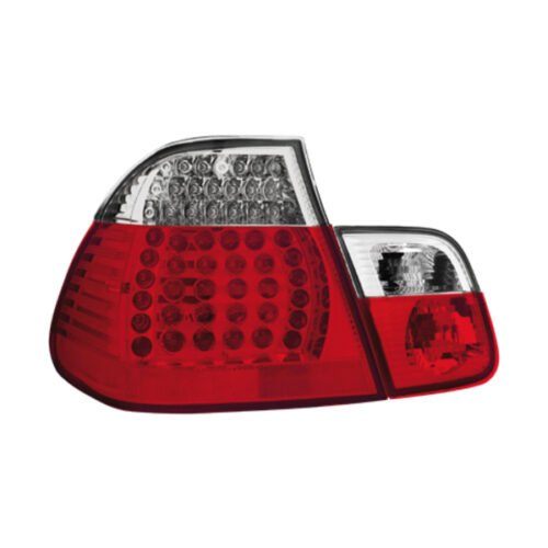 BMW ΣΕΙΡΑ 3 E46 4D 02-04 RED/CRYSTAL+LED 4TMX