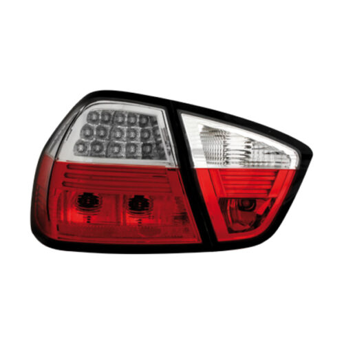 BMW ΣΕΙΡΑ 3 E90 4D 05-08 RED/CRYSTAL+LED