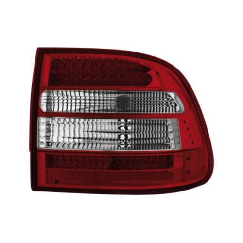 PORSHE CAYENNE 03-07 RED/CRYSTAL+LED
