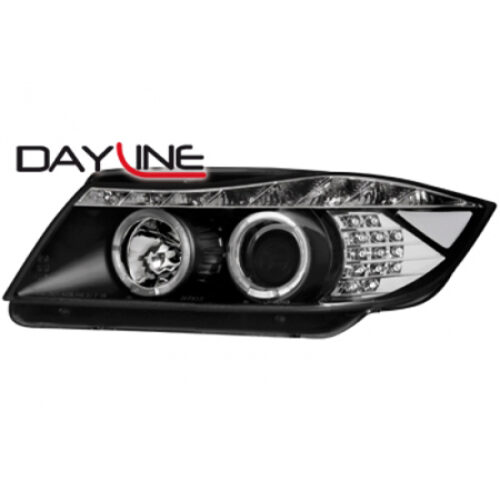 BMW ΣΕΙΡΑ 3 E90 05+ DAYLINE LED ΦΛΑΣ BLACK