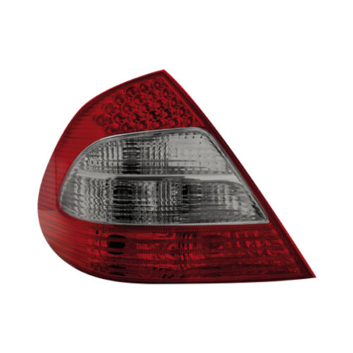 MERCEDES E-KLAS W211 02-06 SEDAN RED/SMOKE +LED