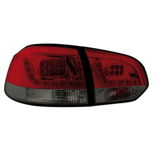 VW GOLF 6 10/08+  LED RED/SMOKE