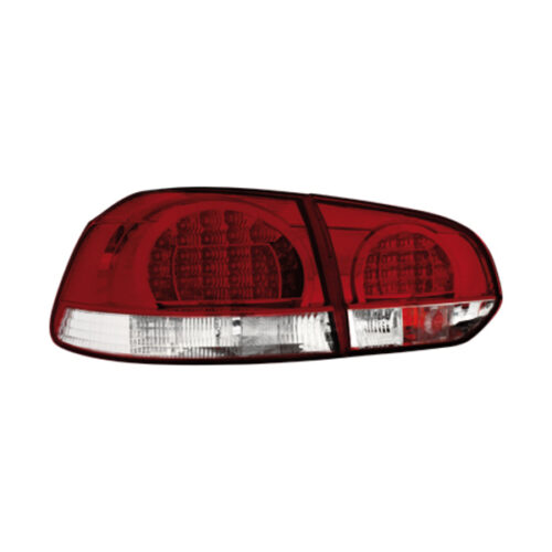 VW GOLF 6 10/08+ LED RED/CRYSTAL