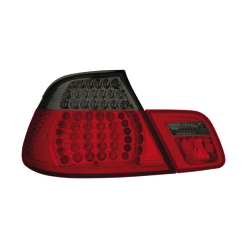 BMW ΣΕΙΡΑ 3 E46 COUPE 98-01 4TMX RED/SMOKE+LED