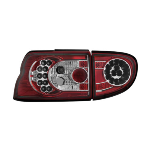 FORD ESCORT MK6/7 95-99 LED RED/CRYSTAL