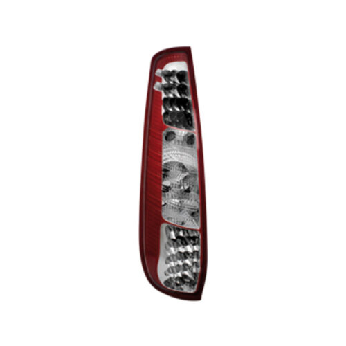 FORD FIESTA 6 3D 03-06 LED RED/CRYSTAL