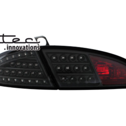 SEAT LEON 1P1 05+CRYSTAL+LED BLACK