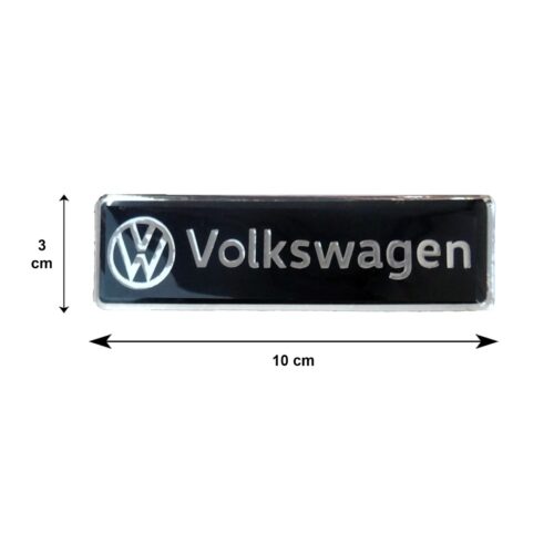 Race Axion VW ΣΗΜΑΤΑ ΒΙΔΩΤΑ 10x3cm ΕΠΟΞΕΙΔΙΚΗΣ ΡΥΤΙΝΗΣ (ΥΓΡΟ ΓΥΑΛΙ) ΜΑΥΡΟ/ΧΡΩΜΙΟ ΓΙΑ ΠΑΤΑΚΙΑ – 2 ΤΕΜ.