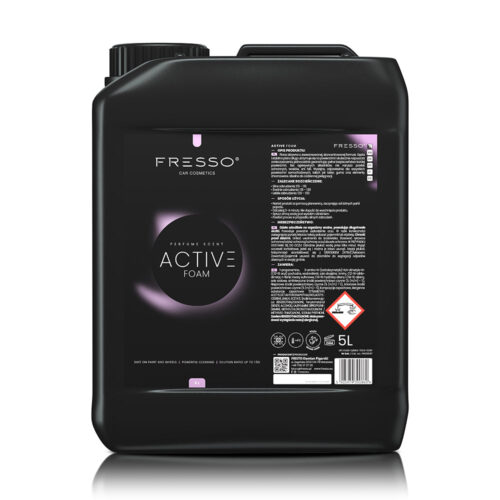 Fresso Fresso – Σαμπουάν Αυτοκινήτου Ενεργού Αφρού Active Foam 5 L με Ελαφρώς Αλκαλικό pH και Αραίωση έως 1:50 – 1 Τεμ. (390860/FRE)