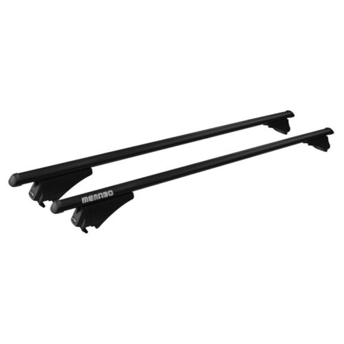 Menabo MENABO ΜΠΑΡΕΣ ΟΡΟΦΗΣ ΑΛΟΥΜΙΝΙΟΥ TIGER BLACK 118.5 cm ΣΕ ΜΑΥΡΟ ΧΡΩΜΑ ΓΙΑ KGM Torres 5 doors 2022> ΜΕ FLUSH ή RAISED RAILS – 2 ΤΕΜ. (8590/MB)