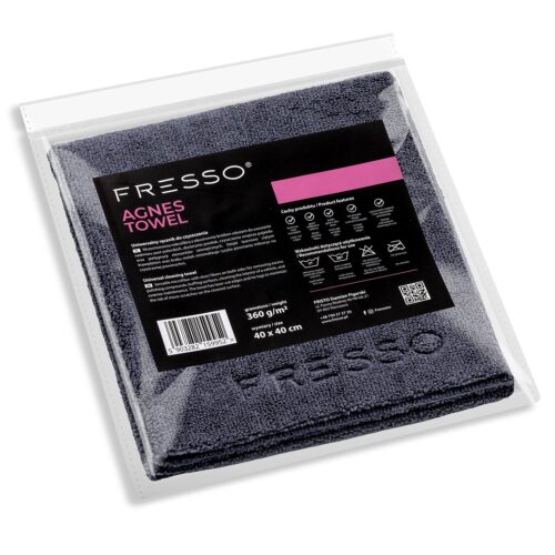 Fresso Fresso – Πετσέτα Μικροΐνας Agnes 40 x 40 cm 360 g/m² Διπλής Όψης με Κοντή Ίνα και Άκρες Κοπής Laser – 1 Τεμ. (159952/FRE)