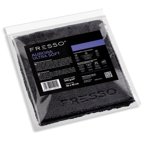 Fresso Fresso – Πετσέτα Μικροΐνας Aurora Ultra Soft 40 x 40 cm 350 g/m² με Μακριά Ίνα και Άκρες Κοπής Laser – 1 Τεμ. (159914/FRE)