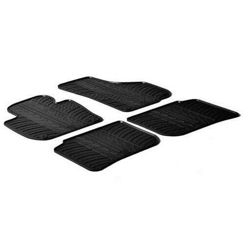 Lampa LAMPA – ΠΑΤΑΚΙΑ ΑΥΤΟΚΙΝΗΤΟΥ ΑΠΟ ΛΑΣΤΙΧΟ ΓΙΑ SKODA SUPERB 09/2008-2015 ΣΕ ΜΑΥΡΟ ΧΡΩΜΑ ME ΚΟΥΜΠΩΜΑΤΑ – 4 ΤΕΜ.